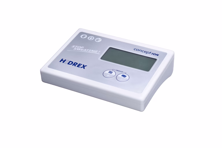 HIDREX conceptION Gerät zur Behandlung von übermäßigem Schwitzen